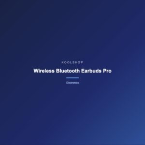Wireless Bluetooth Earbuds Pro
