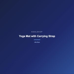 Yoga Mat with Carrying Strap